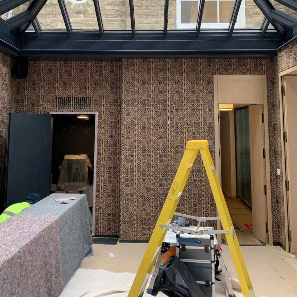 Specialist wallpaper hanging in London and Surrey