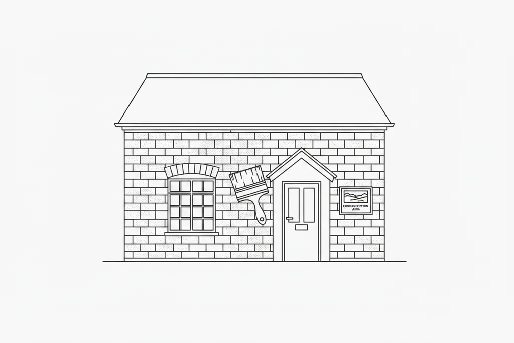 Painting in Surrey conservation areas