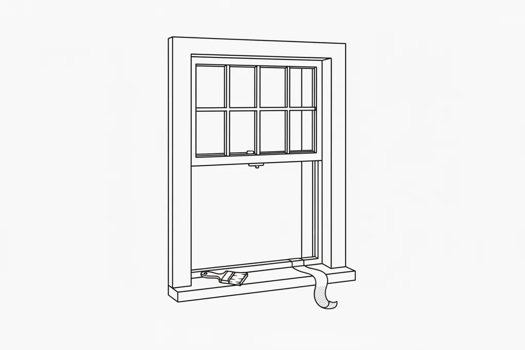 Painting Wooden Windows in Period Homes