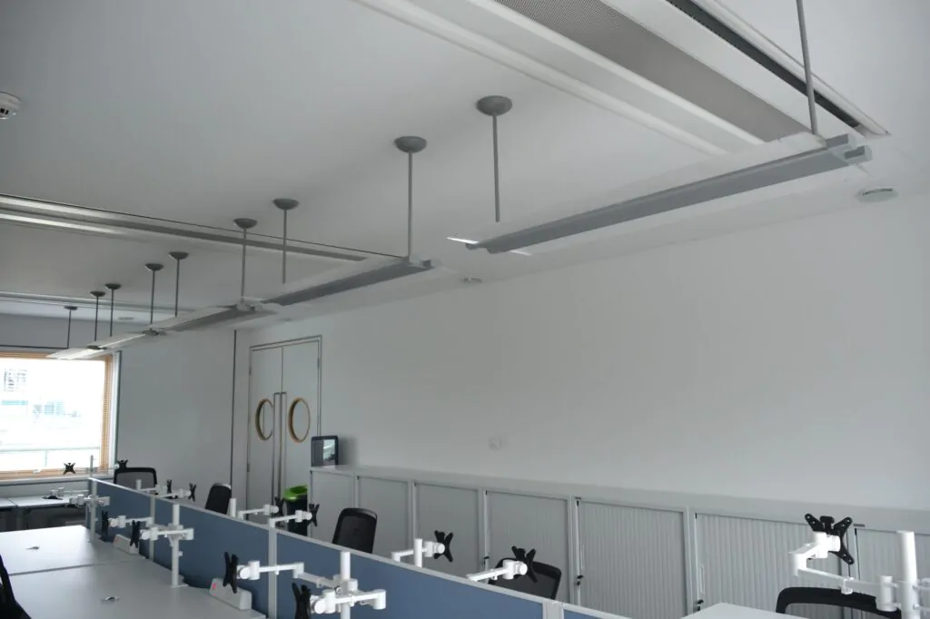 Office interior painting and decorating