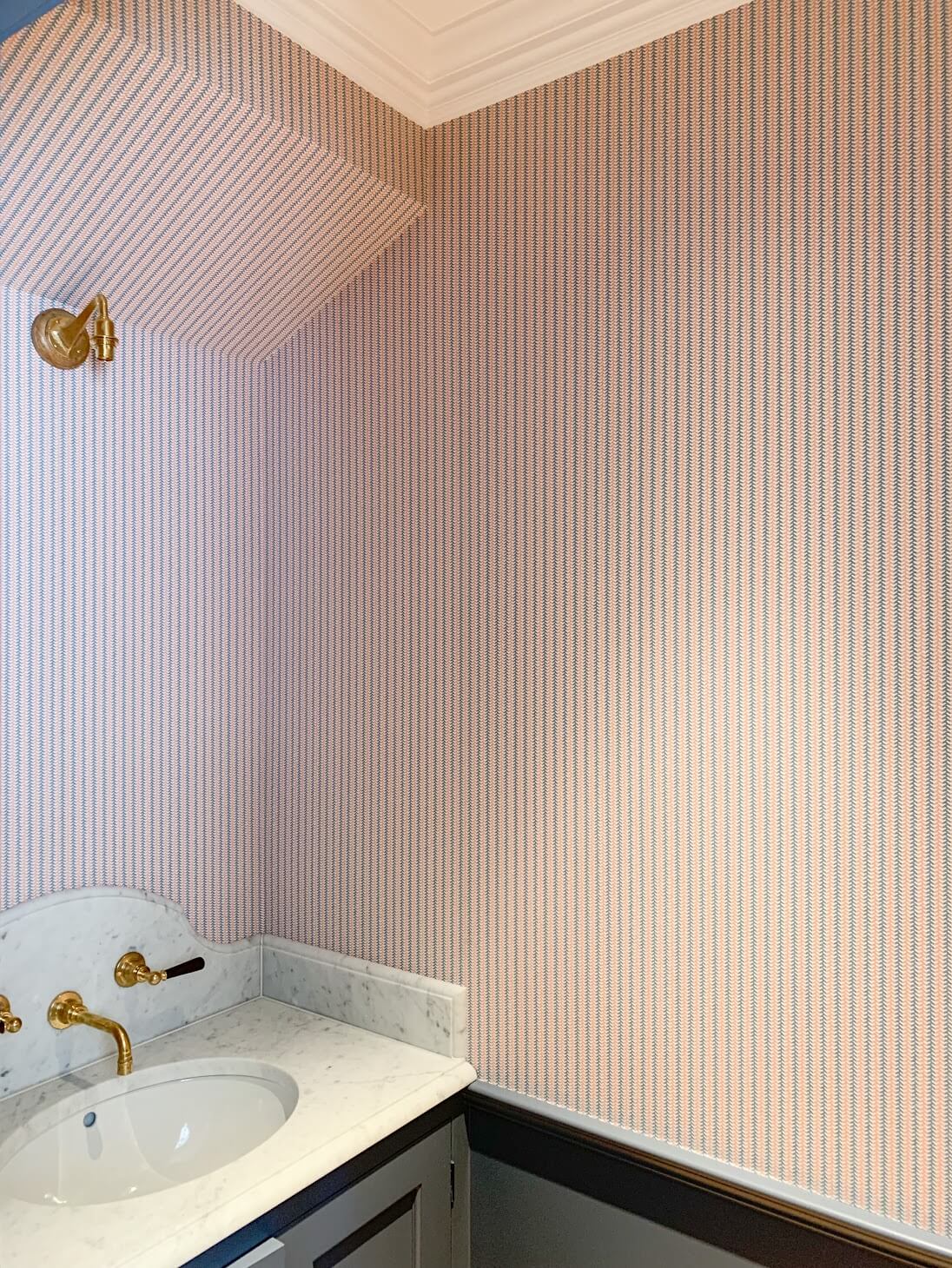 Wallpaper idea for toilet